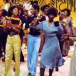 Woman 70s Soul Train fashion