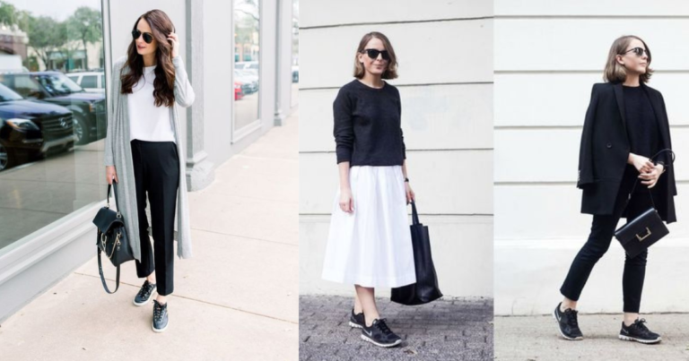 Step Up Your Style Game with Black Sneakers Women