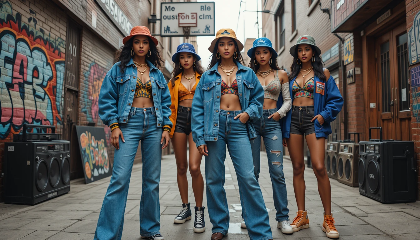 Iconic Street Style USA: Navigating 90s Hip Hop Fashion for Modern Women
